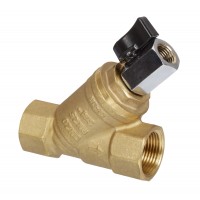 Латунный сетчатый фильтр FVR-D со спускным устройством Данфосс (Danfoss)
