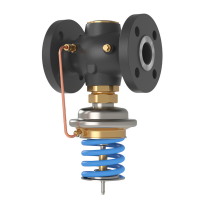DANFOSS 003H6662 — Регулятор давления "после себя" AVD, DN 32, PN 25, Рmax 16 бар, цвет пружины: черный, зеленый 003H6662
