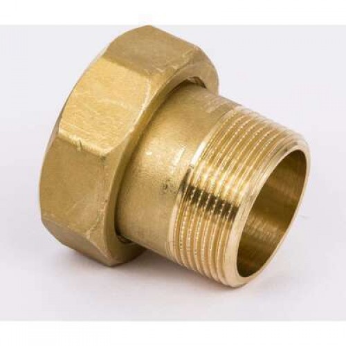 DANFOSS 003H6906 — Комплект резьбовых фитингов, наружняя резьба R 1 1/4, PN25, DN32 (G 1 1/2), латунь CW617N, 2 шт. 