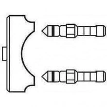 DANFOSS Комплект изм. нипп. с заглушкой для CNT 003L8145
