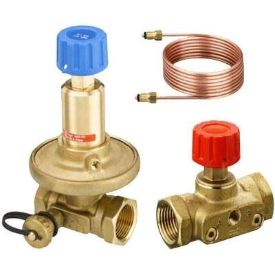DANFOSS Комплект автоматических балансировочных клапанов APT Ду15(5-25 кПа) +CDT Ду20, внутр. резьба, Диапазон регулирования - 5-25кПа 003Z2211 DANFOSS Комплект автоматических балансировочных клапанов APT Ду15(5-25 кПа) +CDT Ду20, внутр. резьба, Диапазон регулирования - 5-25кПа 003Z2211