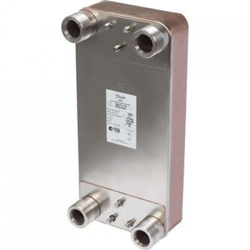 DANFOSS 004B3454 — Паяный пластинчатый теплообменник XB 61H-1 110 PN25 G2 
