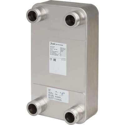 DANFOSS 004H4550 — Паяный пластинчатый теплообменник XB52M-2-70/70PN25 004H4550