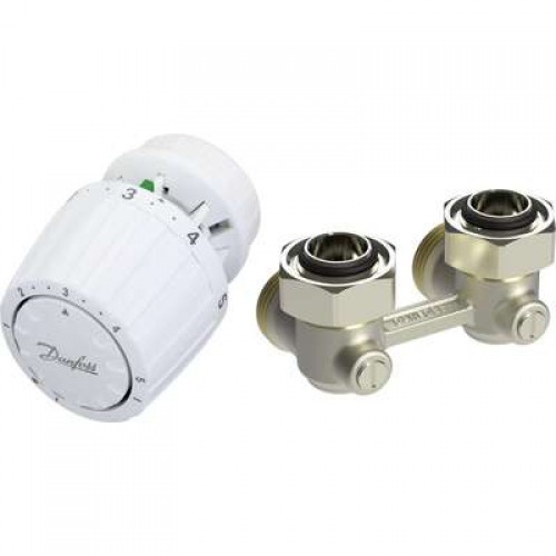 DANFOSS RLV-KB 20 + RTR 7090, 3/4 Угловой 