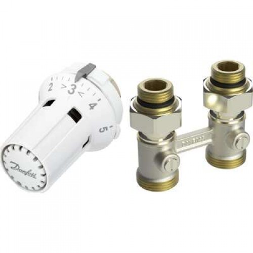 DANFOSS RLV-KB 15 + RTRW-K, 1/2 Прямой(пр. класс 0303910569) 