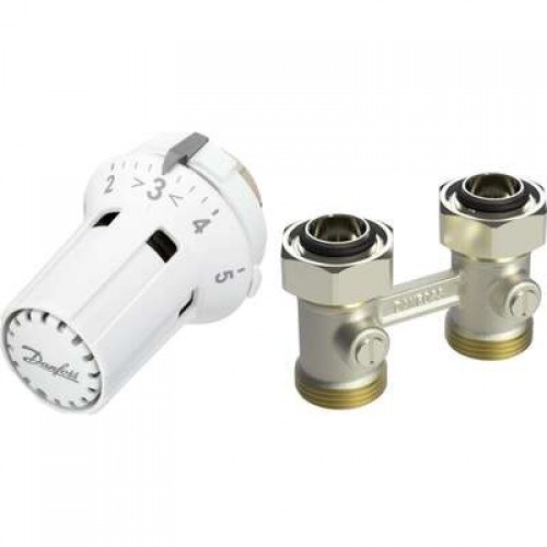 DANFOSS RLV-KB 20 + RTRW-K, 3/4 Прямой(пр. класс 0303910569) 