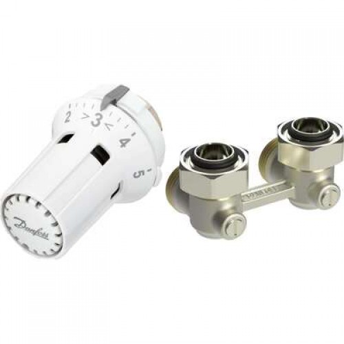 DANFOSS RLV-KB 20 + RTRW-K, 3/4 Угловой(пр. класс 0303910569) 