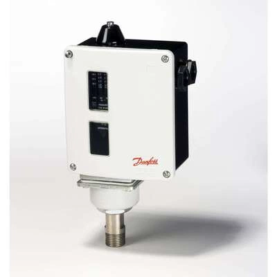 DANFOSS 017-518166 — Реле давления RT для тяжелых условий эксплуатации, диапазон настройки уставки 5-25 бар, дифференциал 1,2 бар, присоединение G 1/2 017-518166