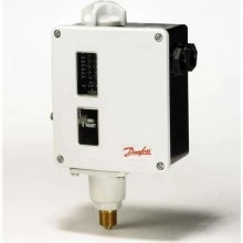 DANFOSS 017-519966 — Реле давления RT для тяжелых условий эксплуатации, диапазон настройки уставки 1-10 бар, дифференциал 0,33 бар, присоединение G 3/8 017-519966