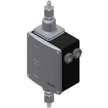 DANFOSS 017D002166 — Реле перепада давления RT260A, диапазон настройки уставки 0,5-4 бар, дифференциал 0,3 бар, присоединение G 3/8 017D002166