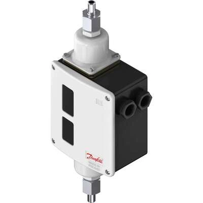 DANFOSS 017D002766 — Реле перепада давления RT262A, диапазон настройки уставки 0-0,3 бар, дифференциал 0,03 бар, присоединение G 3/8 017D002766