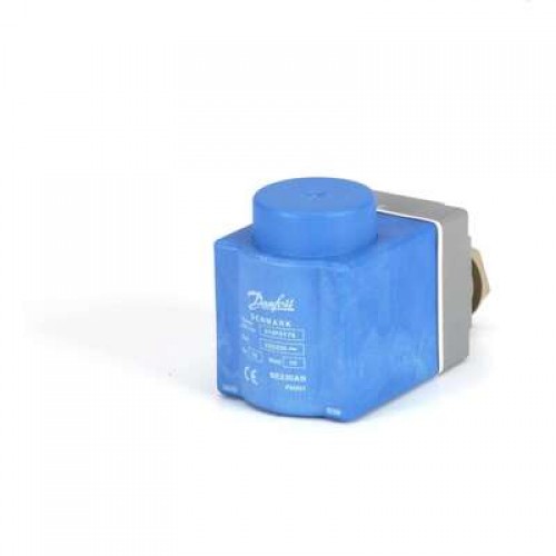 DANFOSS 018F6701 — Катушка электромагнитная BE230AS, напряжение питания 230 В переменного тока, мощность 12 Вт 