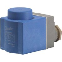DANFOSS 018F6757 — Катушка электромагнитная BE, напряжение питания 24 В постоянного тока, мощность 18 Вт 018F6757