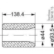 DANFOSS 023U4381 — Сменные сердечники-вставки 48-DC для разборных фильтров DCR Eliminator 023U4381