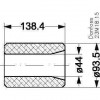 DANFOSS 023U5381 — Сменные сердечники-вставки 48-DA для разборных фильтров DCR Eliminator 