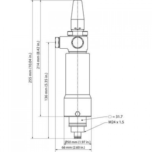 DANFOSS Пилотный клапан перепада давления CVPP-L (-0,66 - 7 бар) 