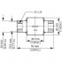 DANFOSS CVH Штуцер 027F1160 DANFOSS CVH Штуцер 027F1160