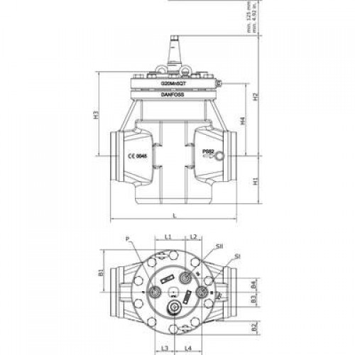 DANFOSS ICS 150 Клапан-регулятор универсальный. 