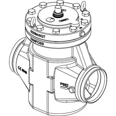 DANFOSS Клапан регулятор-давления ICM 150 (150 DIN), без привода 027H7170 DANFOSS Клапан регулятор-давления ICM 150 (150 DIN), без привода 027H7170