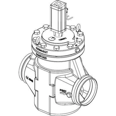 DANFOSS Клапан регулятор-давления ICM 150 (150 DIN), без привода 027H7170 DANFOSS Клапан регулятор-давления ICM 150 (150 DIN), без привода 027H7170