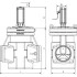 DANFOSS Клапан регулятор-давления ICM 150 (150 DIN), без привода 027H7170 DANFOSS Клапан регулятор-давления ICM 150 (150 DIN), без привода 027H7170