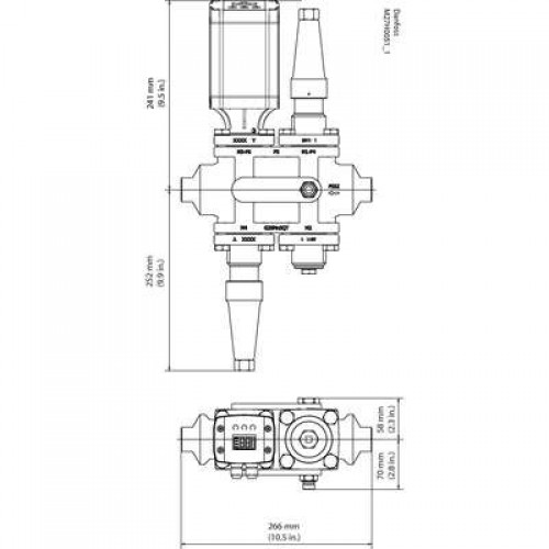 DANFOSS ICF 25-4-18 (40D) Клапан универсальный 