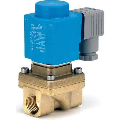 DANFOSS 032U158031 — Клапан электромагнитный EV250B, присоединение внутренняя резьба G 1/2", материал уплотнения EPDM, нормально закрытый 032U158031