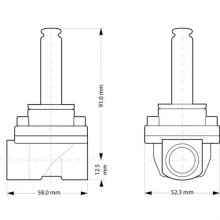 DANFOSS 032U5352 — Клапан электромагнитный EV250B, присоединение внутренняя резьба G 1/2", материал уплотнения EPDM, нормально открытый 032U5352