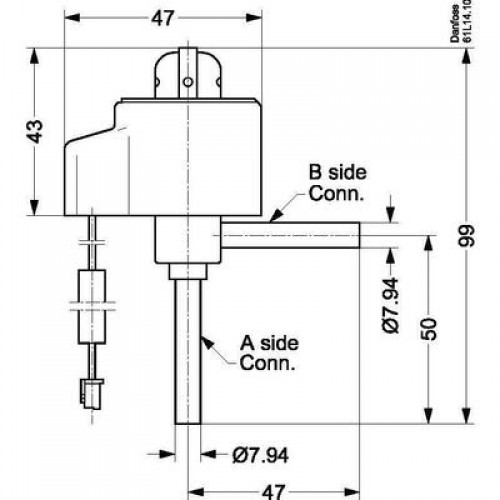 DANFOSS ETS 6-32 Клапан Эл. регулирующий 7,94 