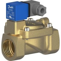 DANFOSS 042U472232 — Клапан электромагнитный EV220W, присоединение внутренняя резьба G 1", материал уплотнения EPDM, нормально закрытый 042U472232