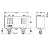 DANFOSS KP15 Реле давления -0,2-7,5 / 8-32 бар 