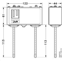 DANFOSS KP 15 Реле давления 060-125466