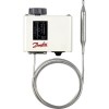DANFOSS 060L112666 — Реле температуры (термостат) KP, IP 30/44, диапазон регулирования 50...100 °C, длина трубки 2 м 