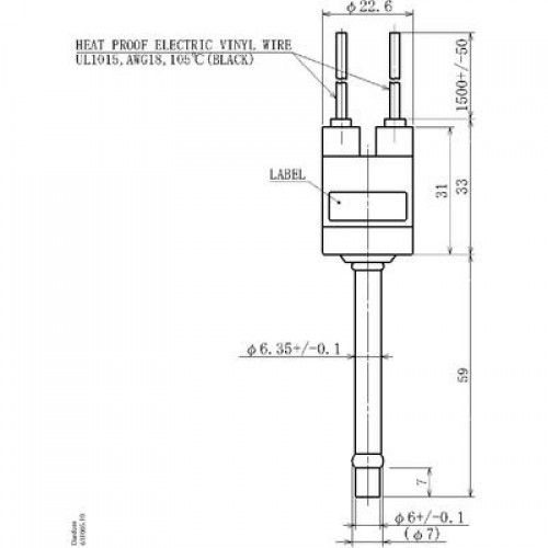 DANFOSS ACB 2UB504W Реле давления 