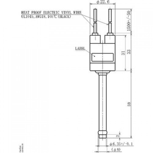 DANFOSS ACB-2UB516W Реле давления картриджное 
