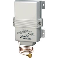 DANFOSS 061H3045 — Регулятор скорости вращения вентиляторов конденсатора RGE-Z1L4-7DS, хладагент R407C / R404A / R134a / R22, 8-28 бар, IP 54 061H3045