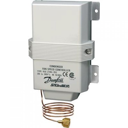 DANFOSS 061H3045 — Регулятор скорости вращения вентиляторов конденсатора RGE-Z1L4-7DS, хладагент R407C / R404A / R134a / R22, 8-28 бар, IP 54 