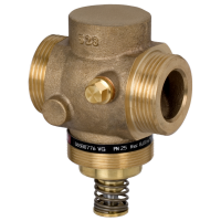 DANFOSS 065B0770 — Клапан регулирующий VGF, DN 15, PN 25, Kvs 0,4 м³/ч, уплотнение EPDM, T рабочей среды 2–150 °С 065B0770