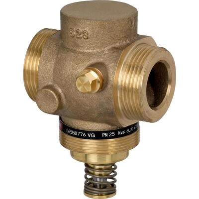 DANFOSS 065B0771 — Клапан регулирующий VG, DN 15, PN 25, Kvs 1 м³/ч, уплотнение EPDM, T рабочей среды 2–150 °С 065B0771