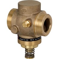 DANFOSS 065B0774 — Клапан регулирующий VGF, DN 15, PN 25, Kvs 4 м³/ч, уплотнение EPDM, T рабочей среды 2–150 °С 065B0774
