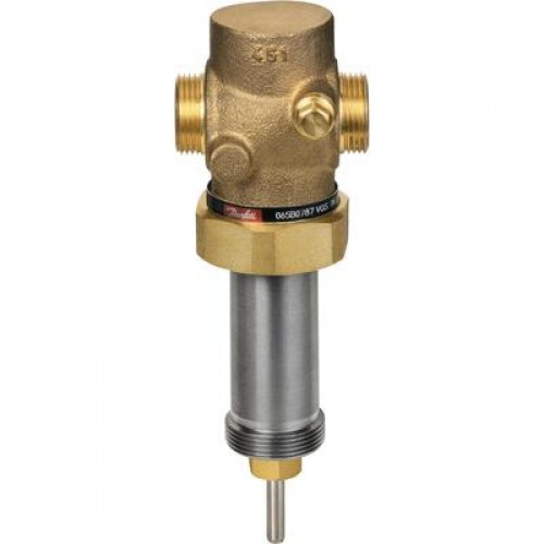 DANFOSS 065B0787 — Клапан регулирующий VGS, DN 15, PN 25, Kvs 1,6 м³/ч, T рабочей среды 2–150 (вода), 2–200 (пар) 