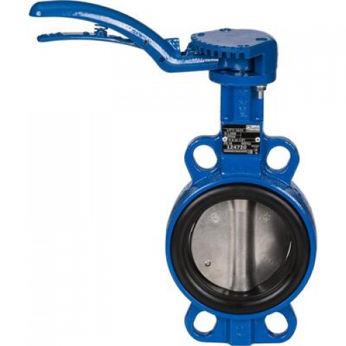DANFOSS 065B7410 — Затвор дисковый поворотный VFY-WH PN16, DN50, корпус GG25, диск — чугун GGG40, уплотнение EPDM, управление — рукоятка 