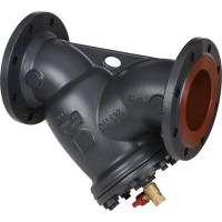 DANFOSS 065B7735 — Фильтр сетчатый FVF DN125, PN16, чугунный со сливным краном, фланцевый 065B7735