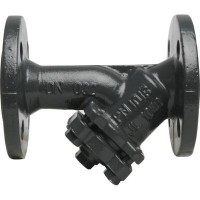 DANFOSS 065B7743 — Фильтр сетчатый FVF DN32, PN16, чугунный с пробкой, фланцевый 065B7743