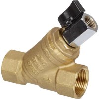 DANFOSS 065B8243 — FVR Фильтр сетчатый DN25, PN25; резьбовой, со сливным краном; корпус: латунь 065B8243