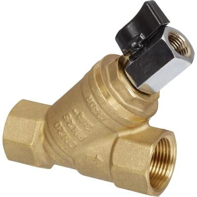 DANFOSS 065B8243 — FVR Фильтр сетчатый DN25, PN25; резьбовой, со сливным краном; корпус: латунь 065B8243