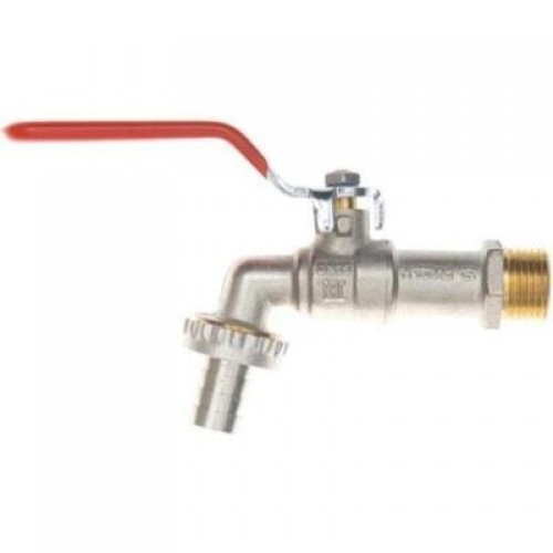 РИДАН BVR-CR 065B8300RG — Кран шаровой ГОСТ спускной под шланг PN10 DN15; Т -20 ℃ ...+95 ℃; материал корпуса латунь 