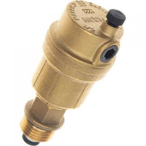 РИДАН Airvent-R 065B8322R — Воздухоотводчик PN10, DN10, с обратным клапаном DN15, Т от 0…+110 ℃; материал корпуса латунь CW617N 