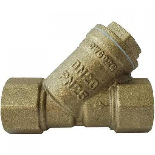РИДАН FVR-R 065B8340R — Фильтр сетчатый с пробкой DN50, PN25, Т от -20 °С...130 °С; материал корпуса латунь CW602N 