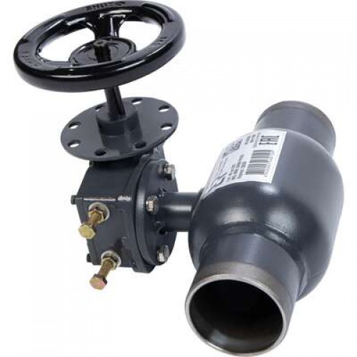 РИДАН RJIP Premium 065N0136R — Кран шаровой WW DN80 PN25 WG (приварной, с редуктором, стандартный проход) 